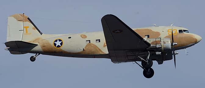 Douglas C-47A Dakota N53ST, Deer Valley, February 26, 2015